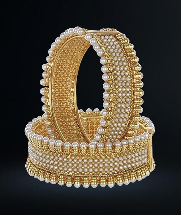 YouBella Jewellery for women Traditional Gold Plated Bangles for Women and Girls Alternate View