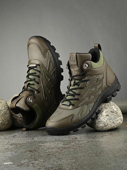 OFF LIMITS RAFTAR Men's Waterproof Hiking Shoes: Lightweight, Breathable, and Ideal for Outdoor Trekking, Mountaineering, and Trail Adventures