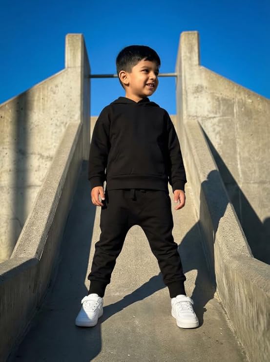 MENVY Boys Shirt Pant Set Cotton Casual Outfit for Kids 1-6 Years Stylish Dress with Cargo Pants Alternate View