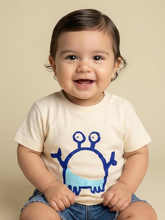 Nautinati Boys 100% Cotton T-Shirts (Packs) with Playful Prints Alternate View